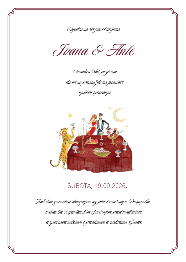 Ivana & Ante - Pozivnica